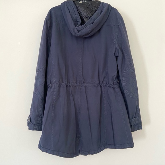 LL Bean Lined Utility Jacket Women’s XL Hood Thinsulate Outdoor Gorpcore Chore - Picture 10 of 15